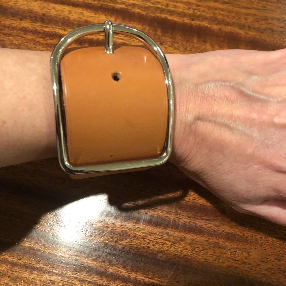 Authentic Hermès leather Bracelet